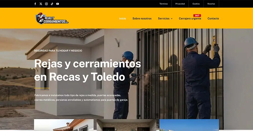 Rejas y cerramientos